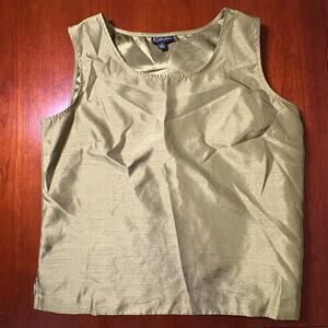 K Studio Green Sleeveless Top Size 18